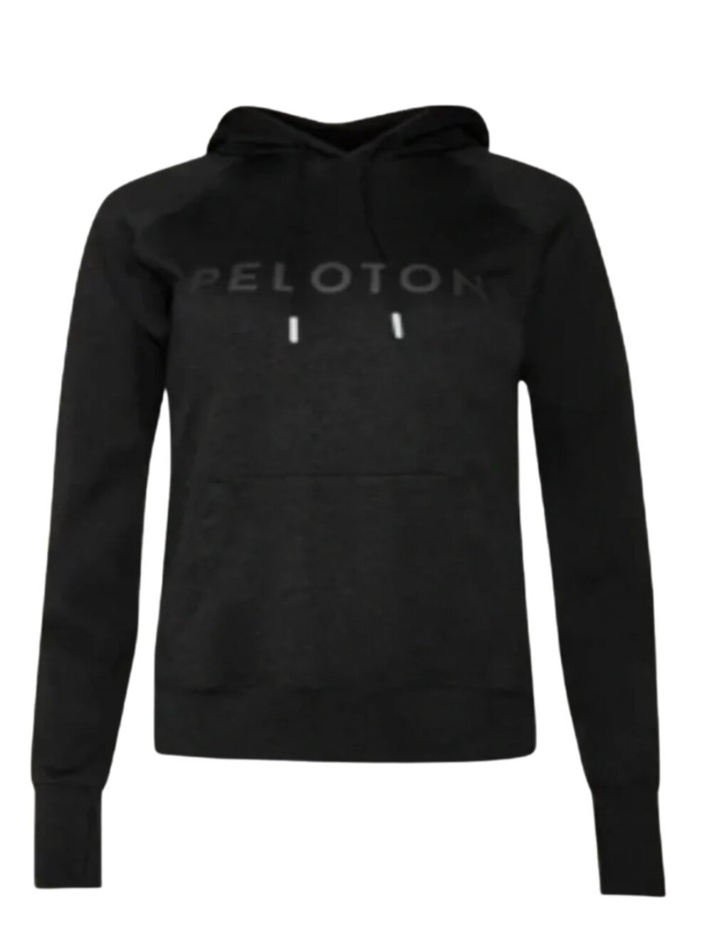 Peloton x Nualime Cooldown Hoodie Midnight Charcoal Heather Pullover Size M